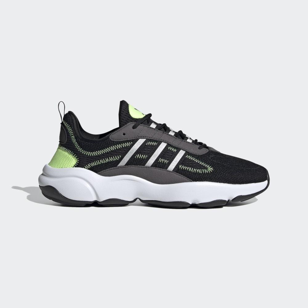 Adidas Haiwee Férfi Originals Cipő Fekete/Titán Metal/Szürke Akció 390245-MJK